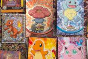 Pokemon Topps Cards also lenticular cards and stickers