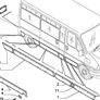 Side moulding Clips (Fiat Ducato) Image 2