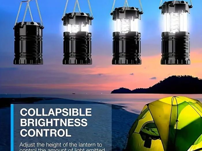 1pcs Portable Battery Powered LED Camping