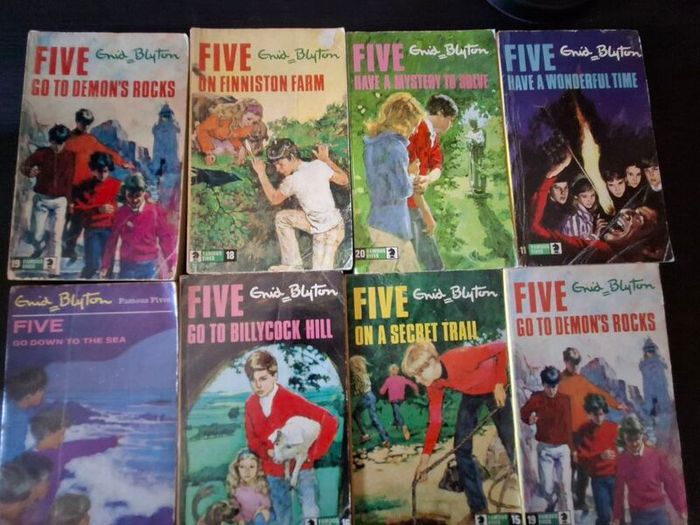 Famous Five Vintage paperbacks