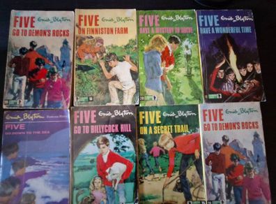 Famous Five Vintage paperbacks