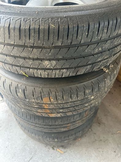 Alloys and tyres as seen in picture. Tyres perfect
