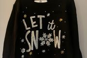 Marks &amp; Spencer Christmas cotton jumper Age 1&amp;1/2 - 2 EUC
