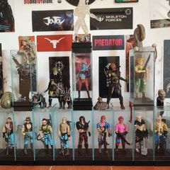 13 JoyToy 1/18 UV coated stackable figure display cases