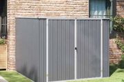 Garden Shed Grey 195x198x159 cm