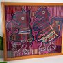 Textile traditional Kuna (Guna) mola from Panama Image 4
