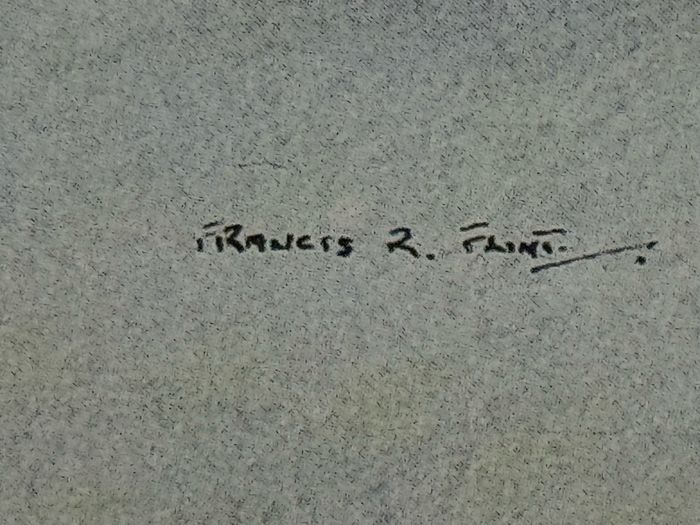 Francis Russell Flint Signed Limited Edition Print "Fete Day, St Tropez" (5/500) - Framed