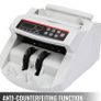 Money Bill Counter 1000 PCS/min 80W Currency Cash Counting Machine UV MG Counterfeit Detection with LED Display (FREE POSTAGE) Image 5
