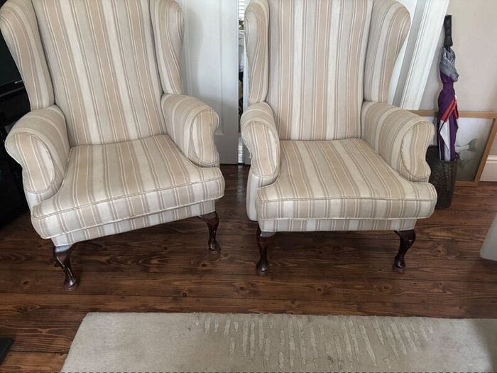 Wingback chairs