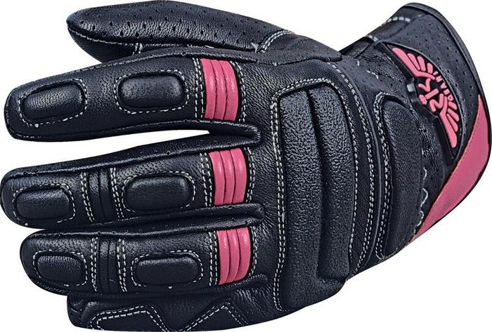 Women's Premium Genuine Leather Motorcycle Gloves Breathable Touring, Racing & Street Bike Gloves