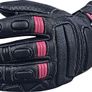 Women's Premium Genuine Leather Motorcycle Gloves Breathable Touring, Racing & Street Bike Gloves Image 9