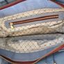 Genuine Trussardi Milano Large  Full Leather Vintage Bag with handles and long strap Image 6