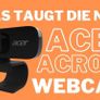 Acer ACR010 QHD 2560 x 1440 Conference Webcam, Multi-directional mic Image 6
