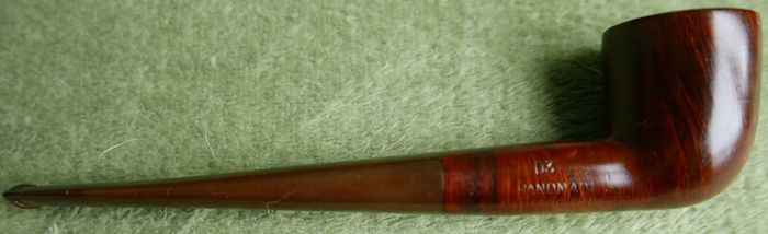 Vintage Hand Made Ratos Old Briar Wood France Smoking Pipe D3