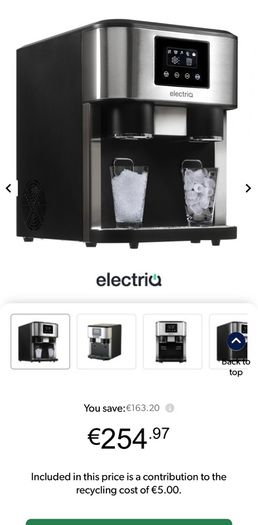 Electriq Ice Machine
