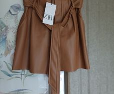 Zara faux leather shorts brand new with tags Postage included