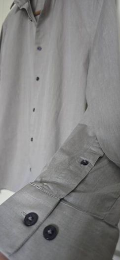 Linen River Island casual shirt - mens size S