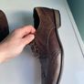 Mens Shoes Brown Size 9 Image 9