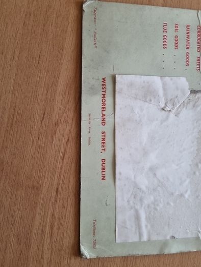 Dublin Asbestos Cement Calendar!