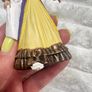2002 Papo Medieval Attire Queen Approx. 9 cm. Damaged Nose Used Please see photos Image 10