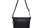Radley Black  Medium Ziptop Crossbody Handbag