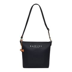 Radley Black  Medium Ziptop Crossbody Handbag