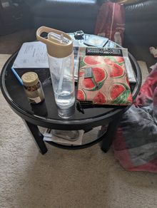 Sturdy Glass 2 Tables set