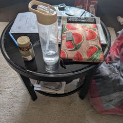 Sturdy Glass 2 Tables set