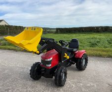 rollyFarmtrac Massey Ferguson pedal tractor - as new