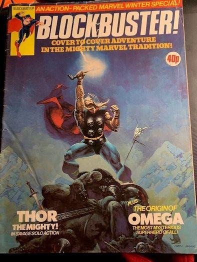 Thor - Blockbuster Marvel Winter Special UK Weekly Comics Nov 1980