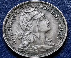 1962 Portugal 50 Centavos coin