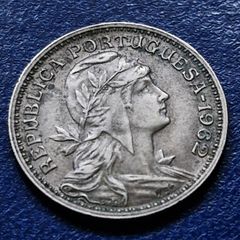 1962 Portugal 50 Centavos coin