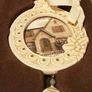 Vintage Christmas Ornament "Bless our Home" Image 2