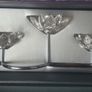 Newgrange Living triple lotus tea light holder Image 3