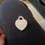 Vintage Tiffany & Co. Silver Return to Heart/Pendant Image 3