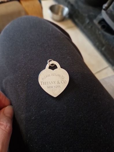 Vintage Tiffany & Co. Silver Return to Heart/Pendant
