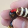 Rare Vintage Tibetan 4 Eyes Dzi Bead Collectible Himalayan Agate Amulet Image 2