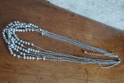 Vintage Silver Tone Necklace.