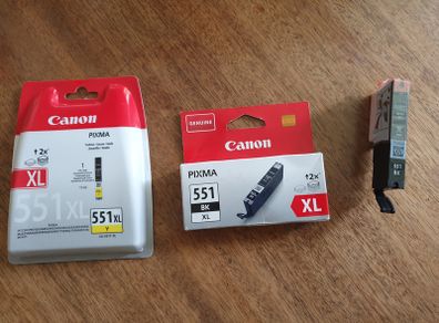 Genuine Canon PIXMA ink cartridges - GREAT DEAL -
