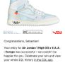Air Jordan 1 High OG x V.A.A Image 3