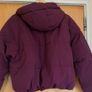 Primark Cares Puffer Jacket - Burgundy (Size M) Image 2