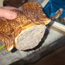 Vintage Mid-Century Ceramic American Bald Eagle Statue Image 5