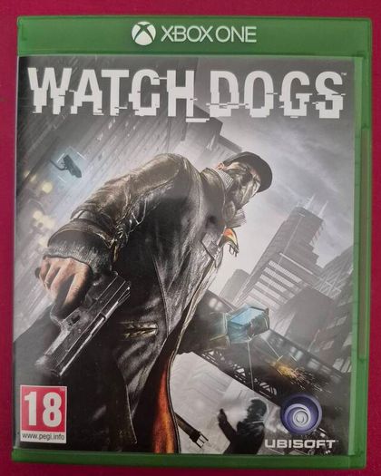watchdogs, X box one game.