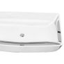 Wash Basin 71x38x13,5 cm Ceramic Silver Image 3