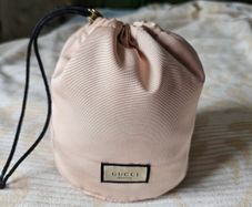 Gucci Beauty Cosmetic Bag Drawstring Pouch