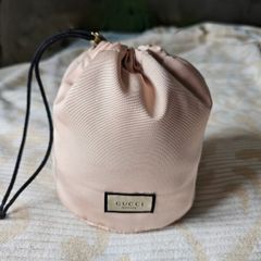 Gucci Beauty Cosmetic Bag Drawstring Pouch