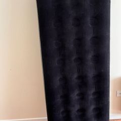 Single Airbed / inflatable air mattress with Foot Pump