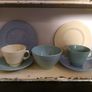 Beautiful 21 Piece (including Teapot) "Harlequin" Collection of Woodsware Utilityware in the Three Colourways, Beryl, Jasmine and Iris Image 10