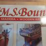 H.M.S. Bounty, Mint Condition Constructo Modelismo Brand Wooden Model Kit in a scale of 1:50, BNIB, Still Cellophane Sealed, 100s of Sealed Wooden Pieces, Metal Hardware and Finished Sails Image 2