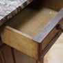 English Mahogany Bedside Cabinet Image 6